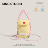 原创夏天可爱少女防水斜挎手机收纳包高颜值手拎钥匙零钱收纳卡包