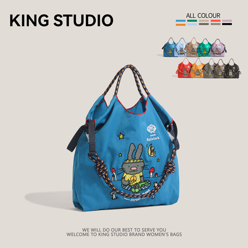 高圆圆日本ballchain刺绣环保袋