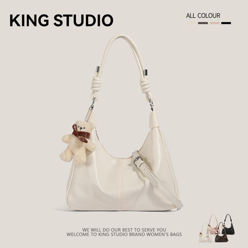 大容量休闲包百搭通勤单肩腋下包