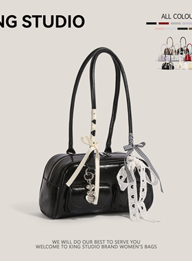 许允真晕针同款韩国博主小众波士顿托特包腋下包大容量通勤单肩包