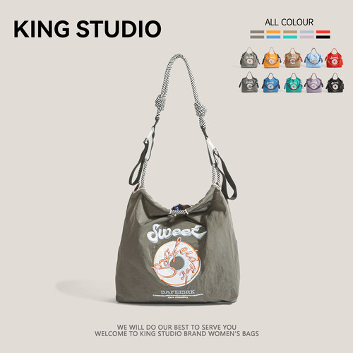 高圆圆日本ballchain刺绣环保袋