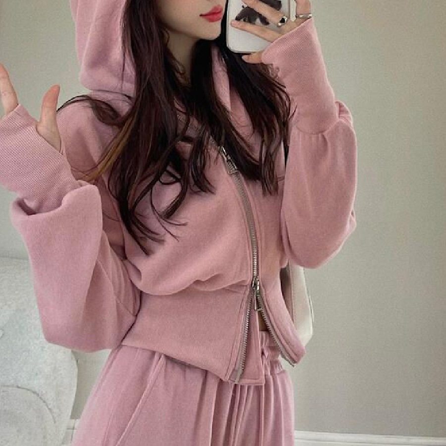 运动服时尚套装女2024春秋季新款连帽卫衣休闲长裤两件套,女装/女士精品,时尚套装,淘宝优惠券,粉丝福利购,淘宝优惠卷