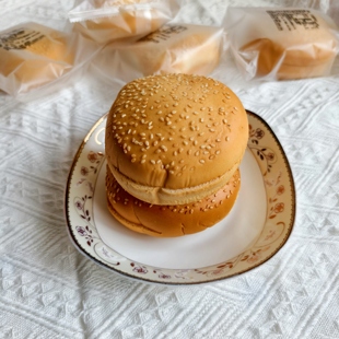 麦家欢汉堡包老面包汉堡胚Hamburgerbread即食早餐半成品新鲜面包