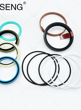 挖掘机小松PC55 56 60 100-5-6氟胶O型圈大中小臂油缸油封修理包