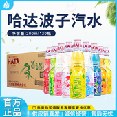 30瓶整箱装 日本进口hata哈达波子汽水碳酸饮料网红爆款 弹珠200ml