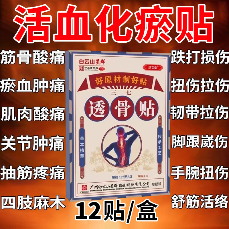 富贵包肩颈酸肿压迫腰椎治疗贴