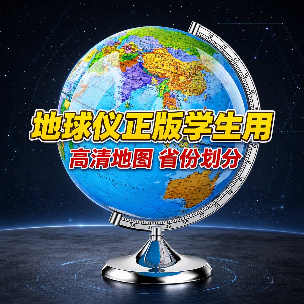 【央妈推荐】初中生学生用地球仪图片