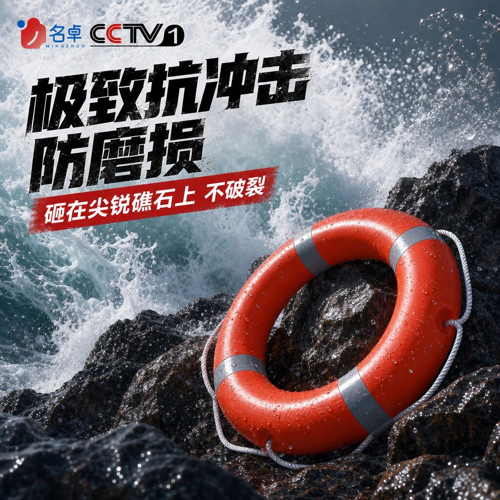海边救生圈应急救生浮圈实心泡沫游泳浮圈救身圈救生衣救生绳PVC