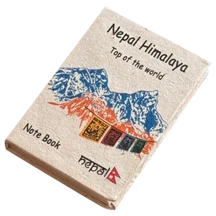 尼泊尔LOKATA洛卡塔植物手工本草纸笔记本本子高颜值相册旅行盖章本空白本手账本方形本口袋本手帐本记事本