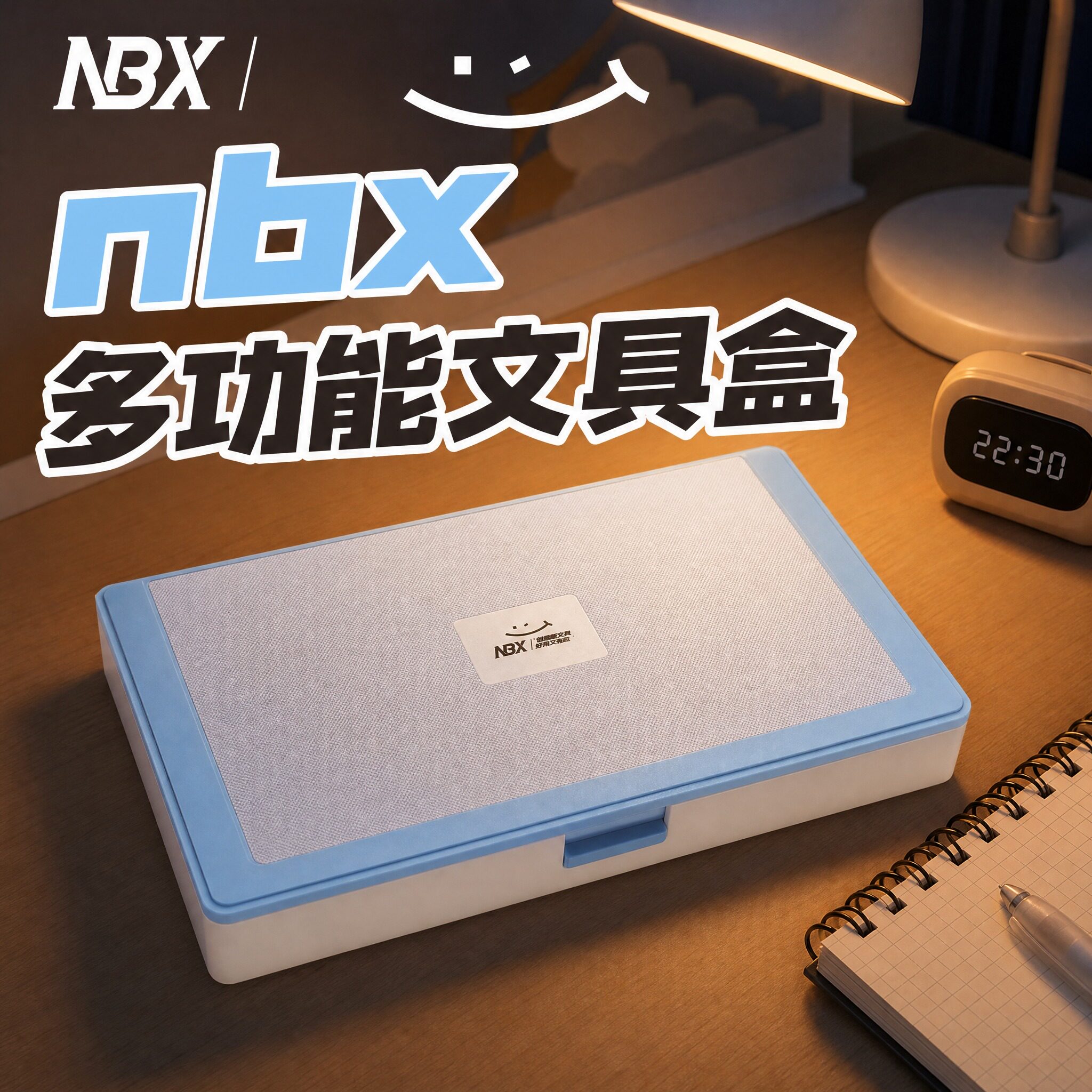 多功能文具盒nbx高颜值ins风简约图片