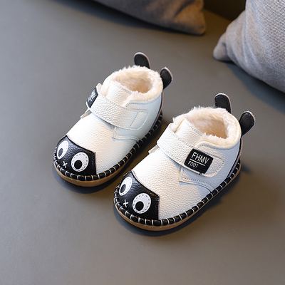 宝宝棉鞋婴儿鞋子加绒保暖男女童