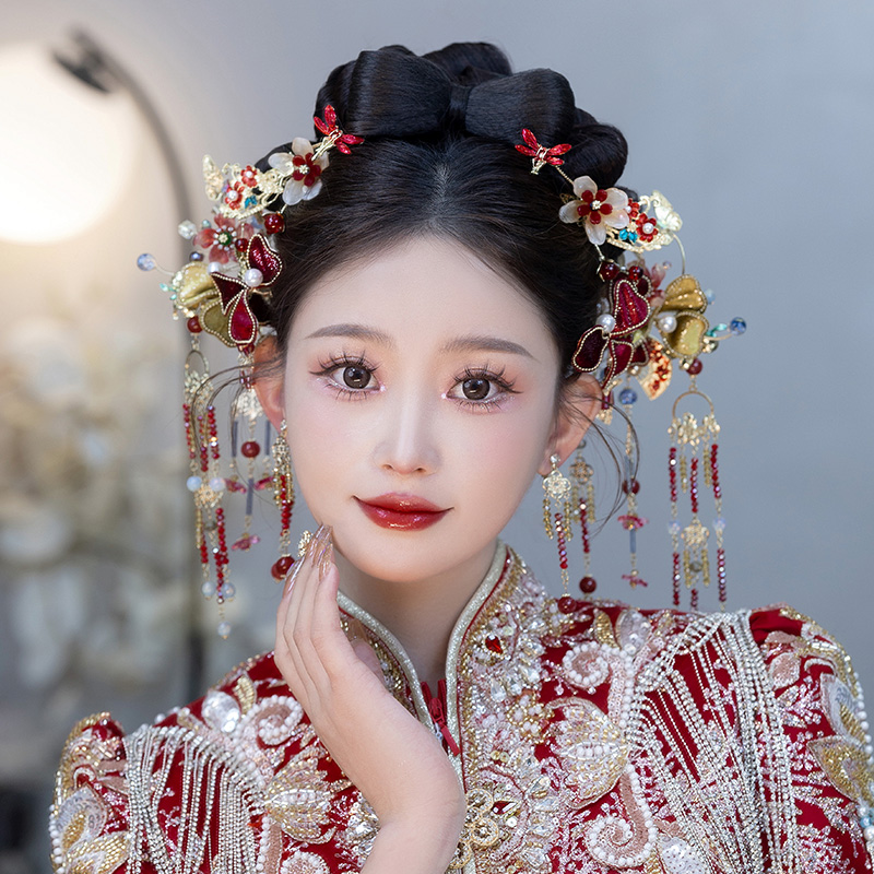 水舞套装布艺中式气质