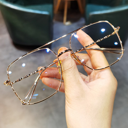 简丹男女大框双梁钛近视防蓝光