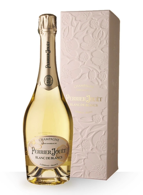 正品礼盒装#法国原装进口Perrier Jouet巴黎之花白中白香槟葡萄酒
