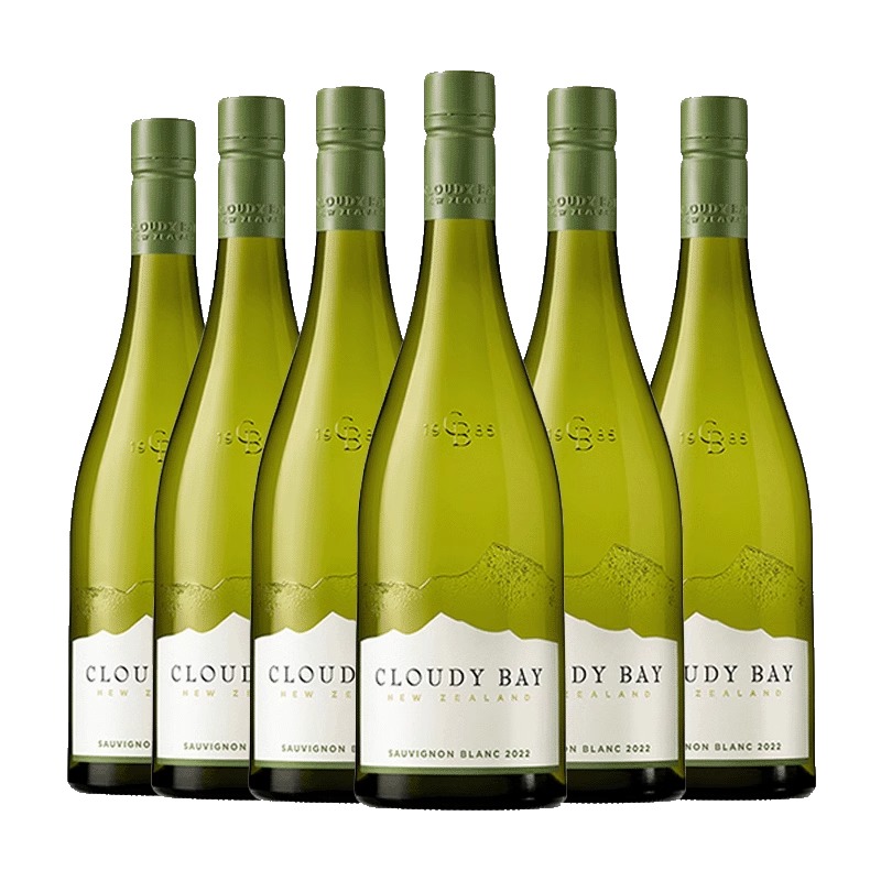 6瓶装#云雾之湾长相思CloudyBay新西兰进口烟雾之河干白葡萄酒