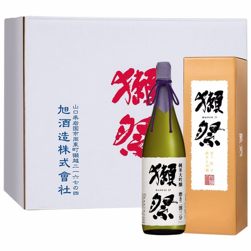 【整箱6瓶】獭祭23 二割三分dassai清酒日本进口纯米大吟酿1.8L