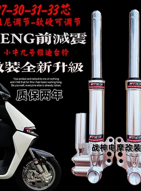 PTENG前减震33芯小牛N1S九号N90C电摩动车通用法斯特前避震器可调