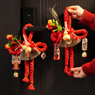 2026新款 饰品挂饰 中国结福字挂件客厅大号入户门高档万字结新年装