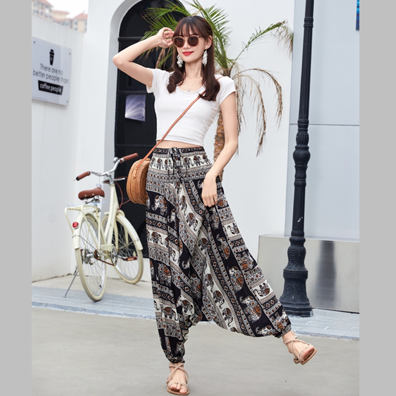 2022新款高腰两穿百搭低档阔腿裤