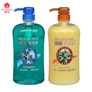 包邮正品蜂花洗护套装本草精华洗发水焗油顺爽护发素柔顺去屑止痒