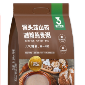 35克×16 金惟他猴头菇山药蓝莓坚果5黑5红谷物减糖燕麦粥 560g