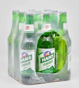 劲爽型 包邮 整箱500ml 青岛啤酒陕西西安特产2件起 9瓶装 汉斯啤酒