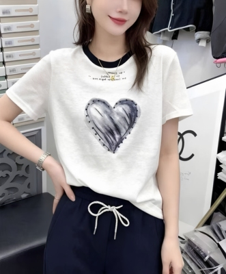 紫蓝蒙2026夏装新款7090女设计感休闲百搭T显瘦时尚韩版宽松
