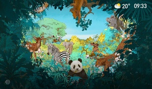 艺术家屏保：JUDE_CHAN 合作款