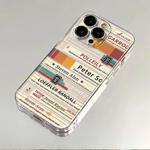 CG标牌标签适用iPhone苹果16plus手机保护壳爱疯x时尚A1864高级感17promax/14pro/15plus/12/11/8高端网红潮