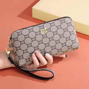 潮牌韩版女士钱包妈妈手拿包女新款大容量斜挎小包包女手抓包