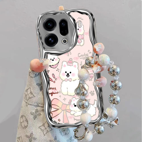 蝴蝶结白狗适用ofindx9pr