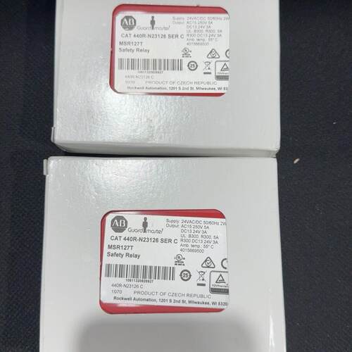 议价440R-N23126 MSR127T 安全继电器 工控自动化配件维修