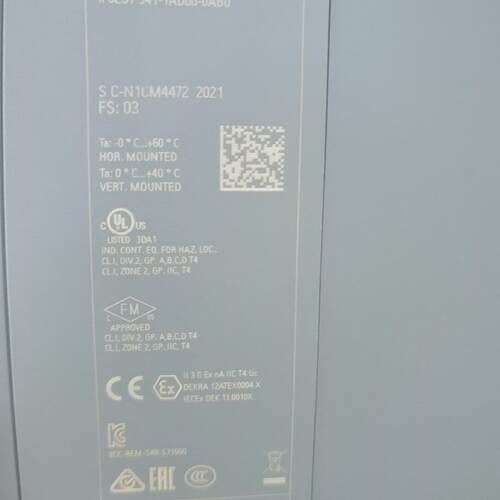 议价6ES7541-1AD00-0AB0 工控通讯模块 S7-1500 RS232模块维修