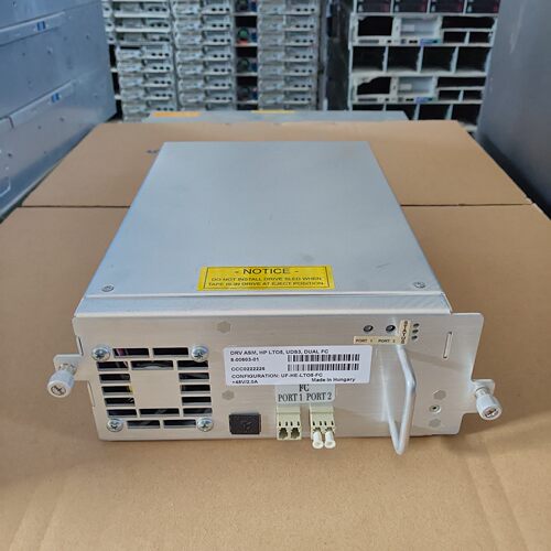 议价8-00603-01 HP LTO5 磁带库驱动器 UDS3 DUAL FC DRV ASM维修