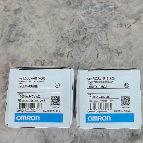 议价E5CSV-R1T-500 温控器 多段调节 AC100-240V 温度控制器维修