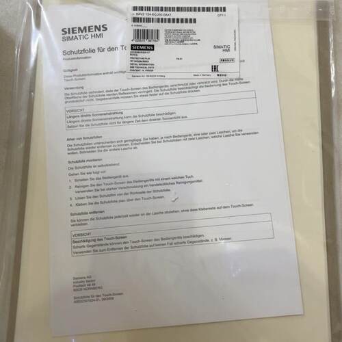议价6AV2124-6QJ00-0AX1 触摸屏保护膜 防刮耐磨触控防护贴膜维修