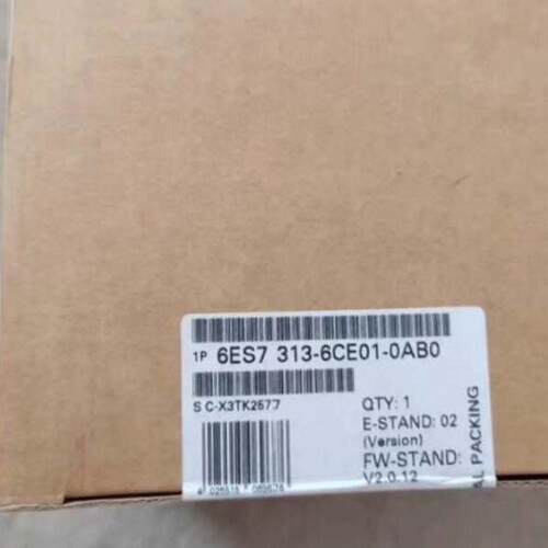 议价6ES7 313-6CE01-0AB0 PLC工控模块 工业自动化组件维修