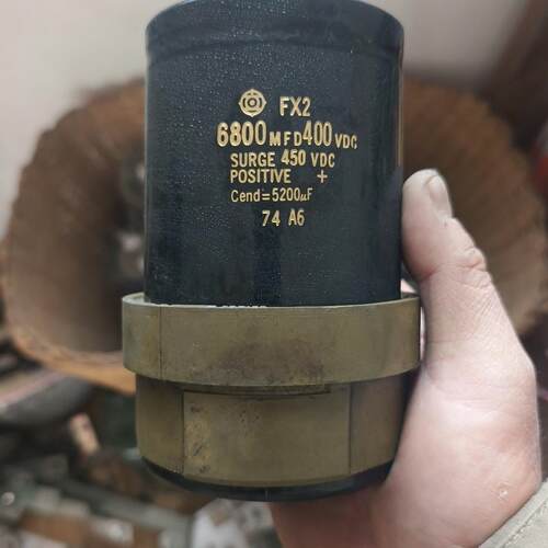 议价FX2 6800MFD 400VDC 日立高压电容 工控配件维修
