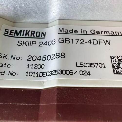 议价SKiiP 2403 GB172-4DFW IGBT功率模块 工控电子配件维修