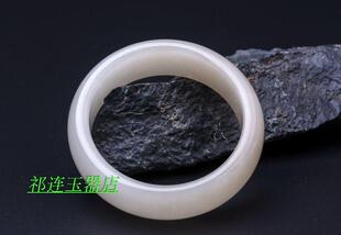 天然和田玉手镯 和田玉糖料手镯 玉镯 镯子 白玉镯 糖玉镯