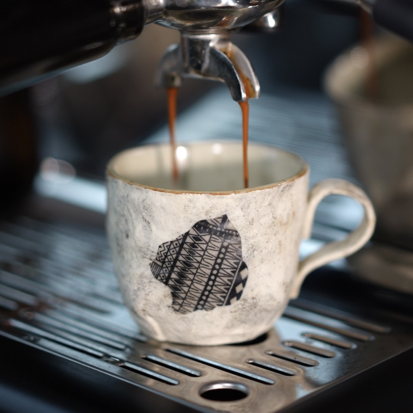 景德镇青花粉引纯手工咖啡杯小众设计风咖啡杯高颜值拿铁咖啡杯子,餐饮具,咖啡杯,淘宝优惠券,粉丝福利购,淘宝优惠卷