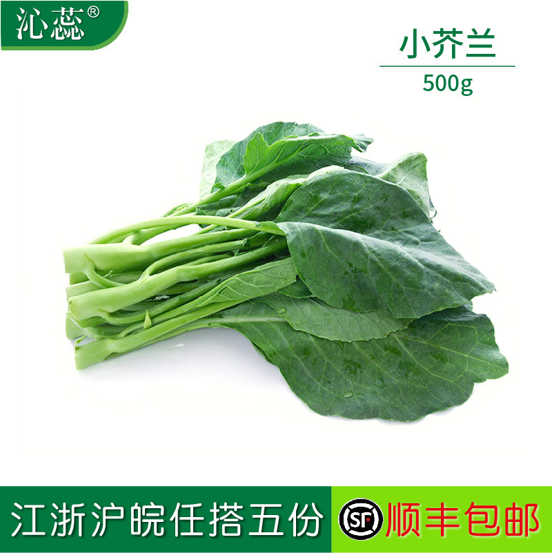 【沁蕊】新鲜小芥蓝 小芥兰500g 芥兰