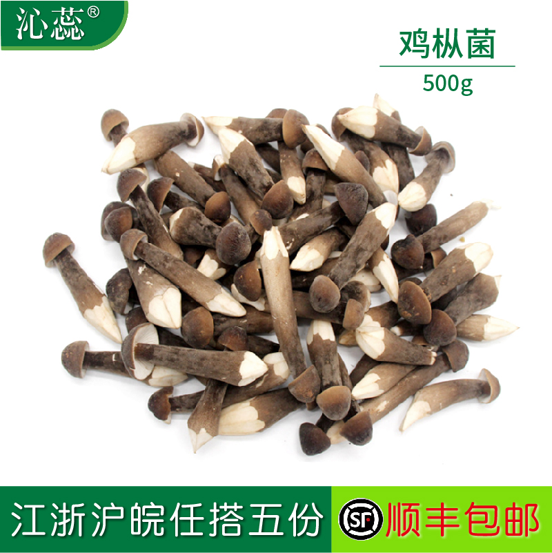 沁蕊黑皮500g食用新鲜菌菇