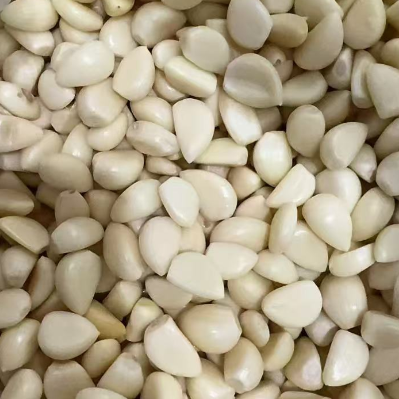 【沁蕊】新鲜 去皮大蒜头 新鲜大蒜头 5斤一包去皮衣蒜子