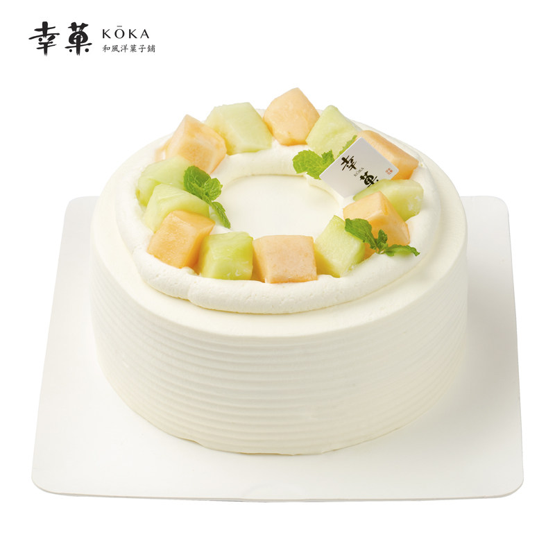 幸菓幸果 玫珑Melon 蜜瓜奶油蛋糕6寸 8寸  限北京同城|msdalam kategori makanan ringan/Nuts/Specialty, Pastry/pencuci mulut, kek gaya Barat - dari Buy2taobao.com untuk memberikan perkhidmatan ejen Taobao profesional membeli