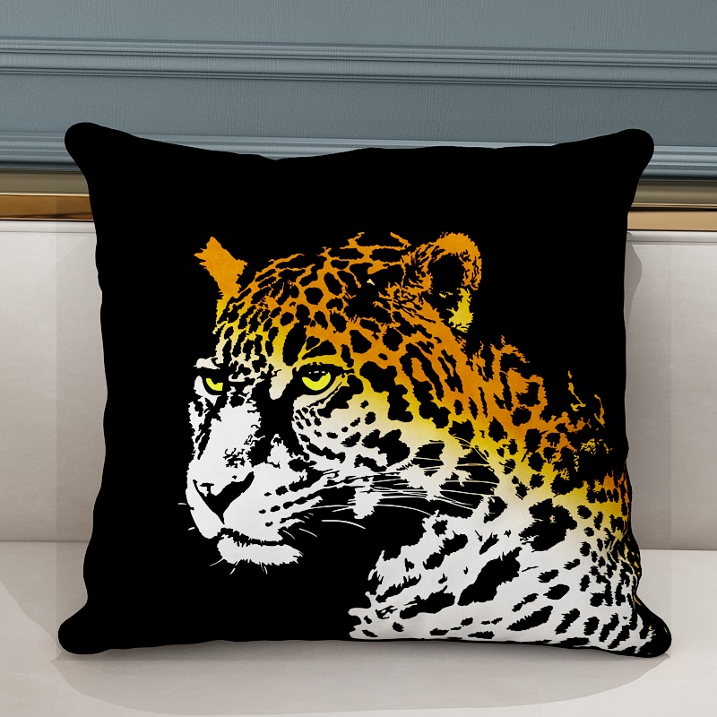 沙发客厅轻奢高档金钱豹豹纹