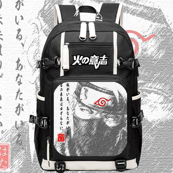 火影忍者书包联名周边鸣人宇智波佐助鼬男女中小学生双肩包大容量