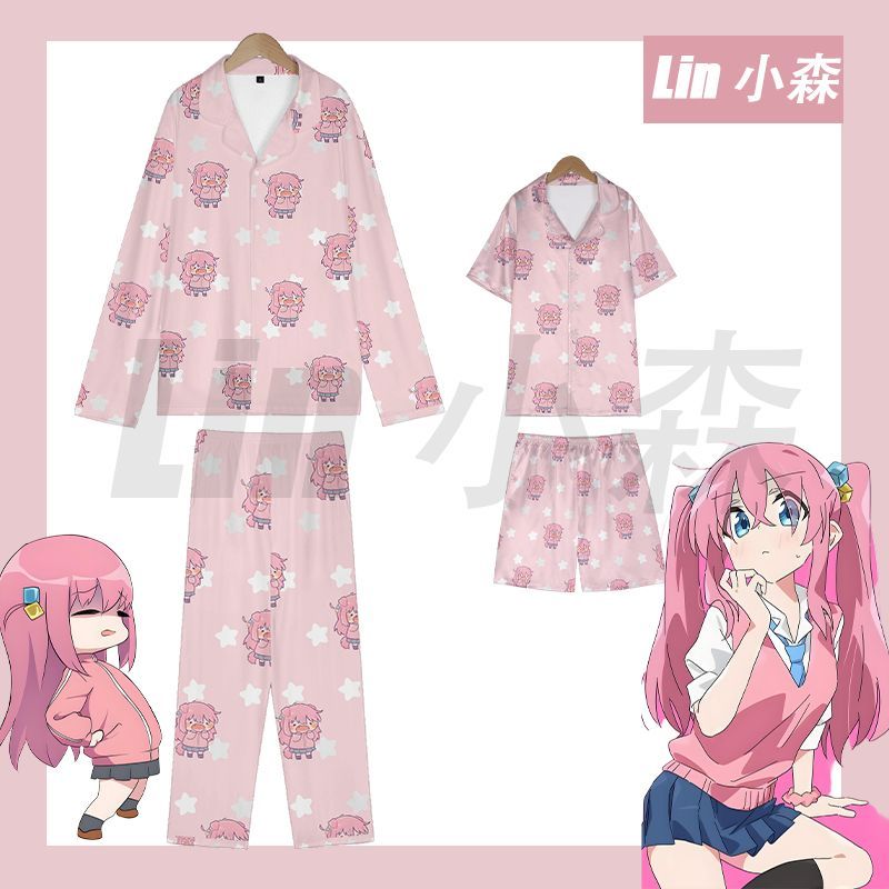 孤独摇滚后藤独动漫睡衣
