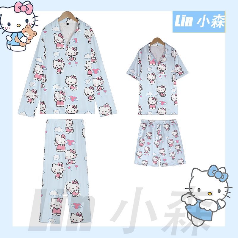 凯蒂猫Kitty卡通睡衣套装
