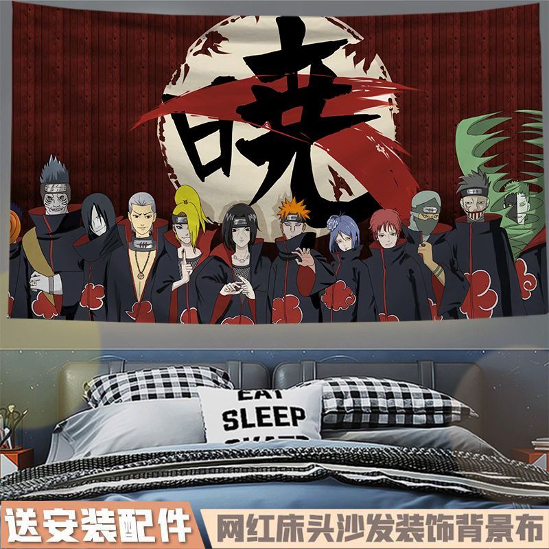 火影忍者全家福背景布鸣